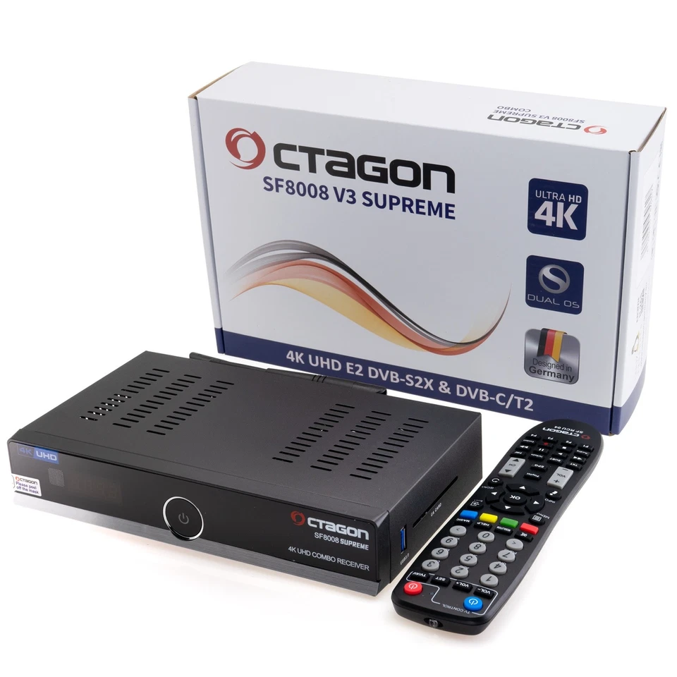 OCTAGON SF8008 UHD 4K Supreme V3 Combo - Immagine 1 di 1