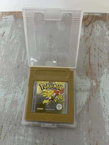 Pokemon Gold Version Game Boy Nintendo nur Kart trocken interne Batterie sehr guter Zustand - Bild 1 von 4