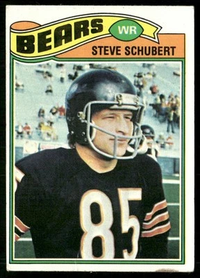 1977 Topps Steve Schubert RC Chicago Bears #502 - Image 1 of 2