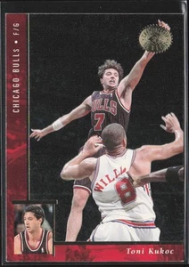 1995-96 SP CHAMPIONSHIP #14 TONI KUKOC CHICAGO BULLS - Imagen 1 de 2