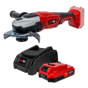 Olympia X20S 20V Angle Grinder c/w 2Ah Battery and Charger - OLPX20SAG1 - Picture 1 of 7