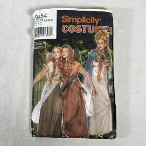 Simplicity 9454 Misses Fairy Costume Sz 6-12 Sewing Pattern FF UNCUT - Picture 1 of 4