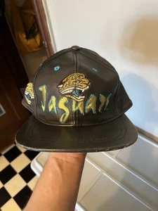 Vintage Leder Jaguar Hut, verstellbar. - Bild 1 von 7