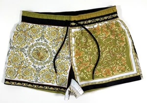 Bañador Versace Para Hombre Barroco Floral Estampado Medusa Pantalones Cortos Talla 3 XS Forrado Italia - Imagen 1 de 17
