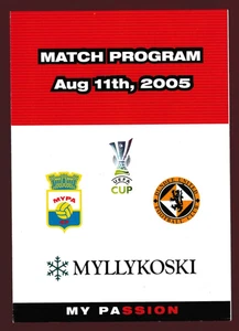 MYPA (Finland) v Dundee United 2005/06 UEFA Cup 2nd Qualifying Round 1st Leg - Picture 1 of 1