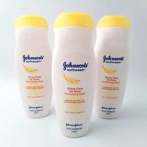 3)Johnson's Johnsons Softwash 24 Hour Moisturizing Wash 20.3 fl oz DISCONTINUED - Picture 1 of 7