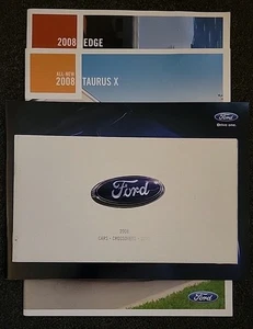 Lote De 4 Folletos Ford 2008 2009 2010 Coches Croosovers SUVS Catálogos - Imagen 1 de 1