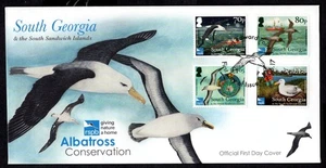 Südgeorgien - 2017 RSPB Albatros Conservation Ersttagsbrief - Bild 1 von 2