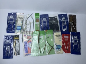 Lot of Circular Knitting Needles Some Used Many New--See Pictures - Picture 1 of 7