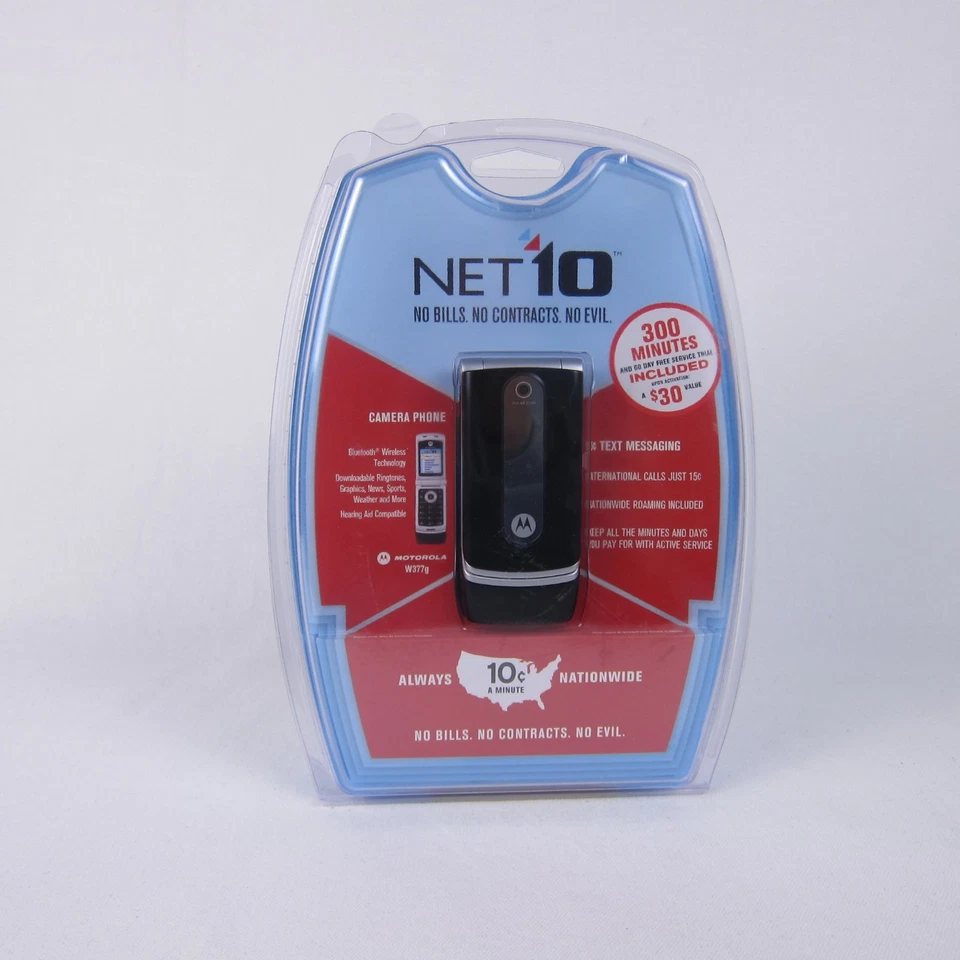 Motorola NET10 W377G Brand New Sealed Phone - Image 1 of 4
