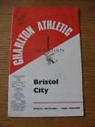 20/04/1968 Charlton Athletic v Bristol City  (Slight Crease). No obvious faults,