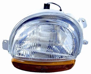 Renault Twingo 1993 - 1998 Headlight Projector H4 with Orange Lens Left - Picture 1 of 1