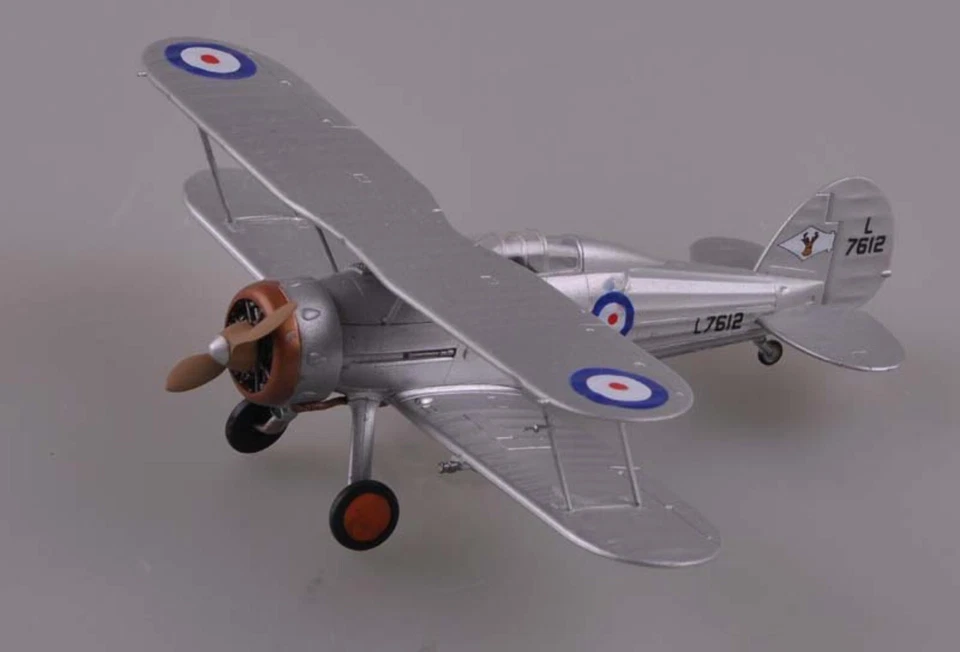 Easy Model GLADIATOR MK.I 33 SQN. RAF L7612 modellino montato in plastica 1/72 - Immagine 1 di 1