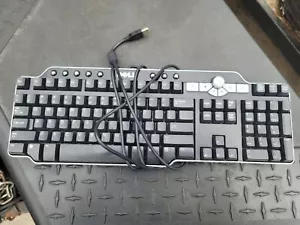 Clavier multimédia filaire hub USB Dell SK-8135 - Noir - Photo 1/6