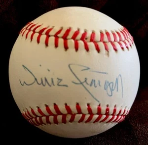 WILLIE STARGELL HOF Pirates Signed Autograph RON William White NL Baseball Ball - Picture 1 of 6