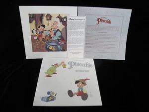 Walt DISNEY AT&T Special Edition Cal Arts PINOCCHIO Serigraph Animation Cel - Picture 1 of 8