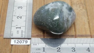 JASPE HELIOTROPE (SANGUIN) pierre roulée naturelle lithotherapie reiki mineraux - Imagen 1 de 3