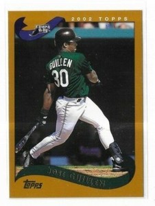 2002 Topps Jose Guillen #61 Tampa Bay Devil Rays