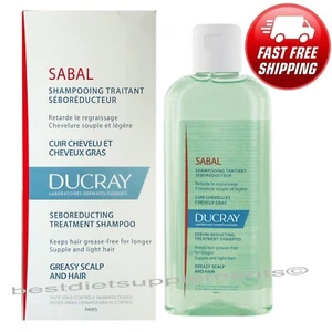 Ducray Sabal Seboreducting Shampoo for Greasy Scalp Oily Hair 200 ml Exp 09/2027 - Picture 1 of 3