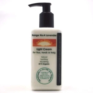 LAVENDER LIGHT CREAM - New Dawn Organic Vegan Skin Care for Face, Body and Hands - Picture 1 of 9