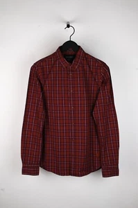 Original Scotch&Soda Regular Tartan Button-Up Braun Herren Hemd Gr. S - Bild 1 von 9