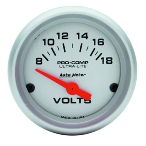 AutoMeter For 4391 Ultra-Lite 52mm Short Sweep Electronic Voltage Gauge - Bild 1 von 1