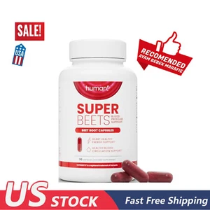 HumanN Super Beet Root Capsules,30-Day Supply,90 Count - Picture 1 of 10