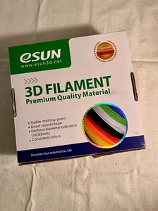 eSun 3D Print Filament 3.00mm  Gray-1KG  Roll Premium Quality –  NEW Old Stock - Picture 1 of 2