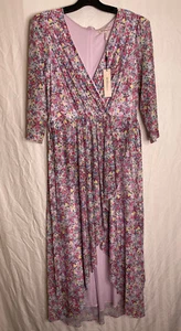 Neu mit Etikett BCBGENERATION Blumendruck Kleid Größe 12 128 $ - Bild 1 von 9