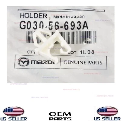 Soporte de capó genuino soporte varilla abrazadera de clip ⭐OEM⭐ Mazda *Ver compatibilidad Foto 1 de 3