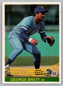 1984 Donruss #53 George Brett (C) - Picture 1 of 2