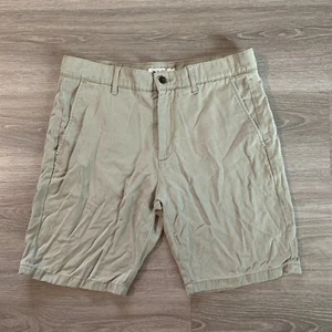 NN07 No Nationality Herrenshorts Größe 33 salbeigrün Tencel Chino flache Vorderseite - Bild 1 von 13