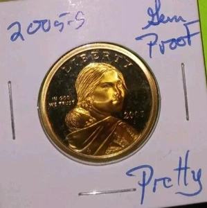 2005 S GEM Proof Native Dollar Sacagawea America Soaring Eagle Blushing Babes + - Picture 1 of 7
