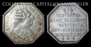 Jeton Religieux Louis XVI 1785 - Imagen 1 de 1