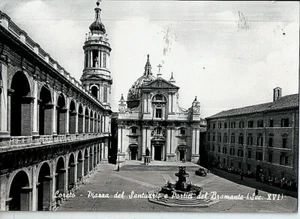 1959 BORGWARD BAGAGLIO SUL TETTO FOTO CARTOLINA LORETO VIAGGIATA 1959 - Picture 1 of 3