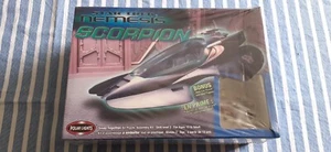 POLAR LIGHTS Star Trek Nemesis kit Scorpion inc Picard Data SHRINK WRAPPED MINT - Picture 1 of 8