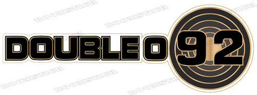 Detroit Diesel Power Double O 92 OO Heavy Duty Vinyl Sticker Decal ...