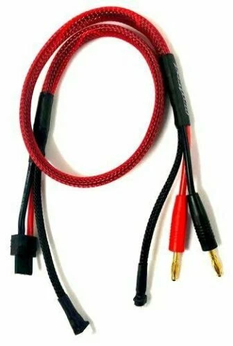 Cargador de bala Fantom FAN26123 2S cables de carga de equilibrio 4 mm, Traxxas Batt 2 pies Foto 1 de 1