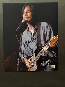 Jackson Browne Rare!! autographed signed rock legend 8x10 photo Beckett BAS coa - Picture 1 of 1