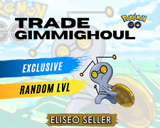 Pokemon Gimmighoul GO - Gimmighoul comercial - Nuevo Poke - RARO - Nivel aleatorio
