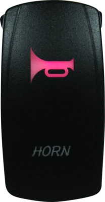 DragonFire Racing Lighted Switch Horn On/Off Red | 521372 - Image 1 of 3