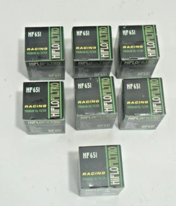 Hiflofiltro HF651 Oil Filter 7 PACK! KTM 750.38.046.100, 750.38.046.101 - Imagen 1 de 1