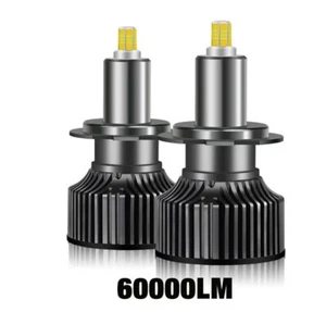 Coppia Lampade LED H7 6000K CANBUS 360° No Error Specifiche Per Fari Lenticolari - Photo 1/5