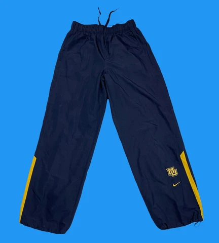 Rare Nike Team XL Marquette University Golden Eagles Ncaa Basketball Track Pants Cover