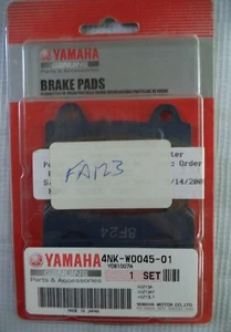 GENUINE YAMAHA PARTS & ACCESSORIES BRAKE PADS PART#4NK-W0045-01 NEW/UNOPENED  - Picture 1 of 2