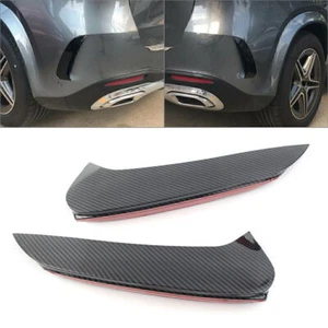 Spoiler divisore paraurti posteriore Canard presa aria adatto Benz W167 GLE 2020+ fibra di carbonio - Foto 1 di 11