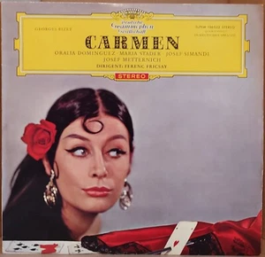 LP Langspielplatte Georges Bizet Carmen – Dirigent: Ferenc Fricsay ca.1962 Vinyl - Bild 1 von 4