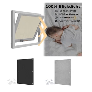 Dachfenster Thermorollo ohne Bohren Verdunkelungsrollo Sonnenschutz & Saugnäpfen - Bild 1 von 17