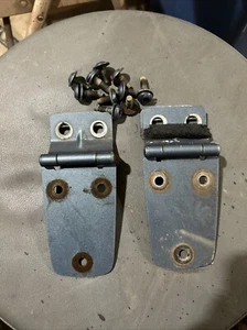 Jeep TJ Wrangler OEM Hood Hinges PR4 Blue 1997-2002 2003 2004 2005 2006 148330 - Picture 1 of 7