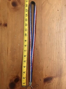 NEU! Rot, weiß & blau Strass Halsband WUNDERSCHÖN! Zeigen Sie Ihren Patriotismus! - Bild 1 von 4